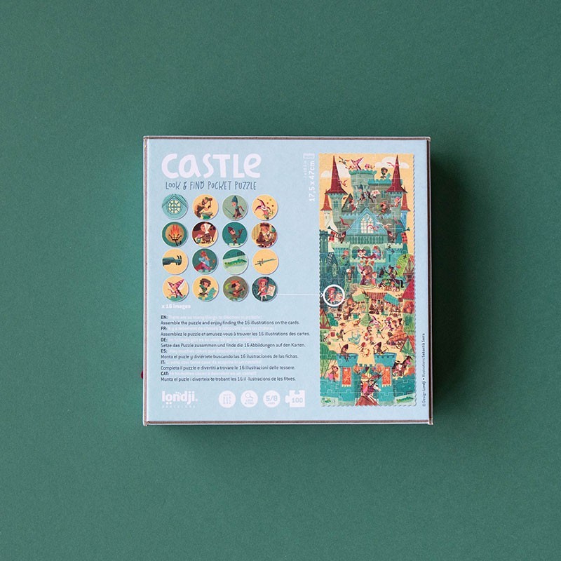 Medieval puzzle in pocket format